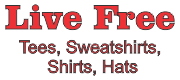 eshop at web store for Shirts American Made at Live Free in product category American Apparel & Clothing